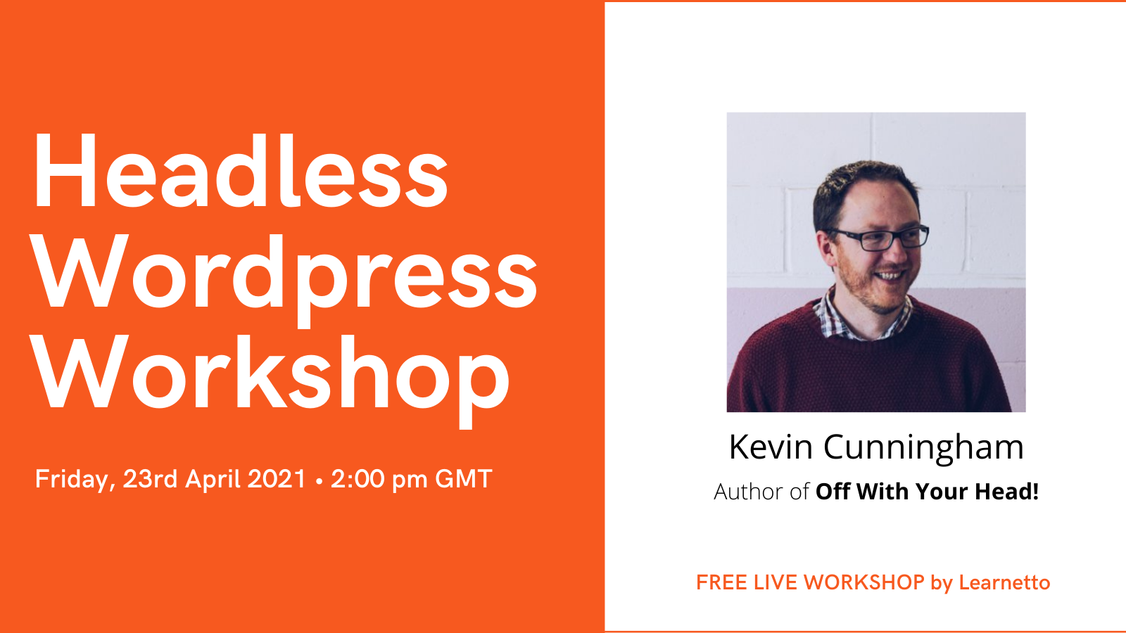 Free Headless Wordpress Workshop